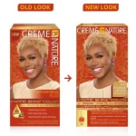 Creme of Nature Exotic Shine Color with Argan Oil from Morocco - 9.23 Light Golden Blonde | Permanent Hair Color Kit for Intense Moisture & Radiant Shine - Image 2