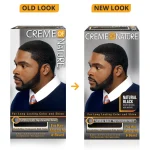 Nourishing Permanent Gel Hair Color for Men - 1.0 Natural Black | Fast-Acting Gray Coverage Gel Dye with Conditioning Botanical Extracts - Image 3