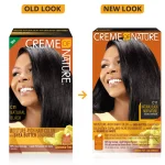 Creme of Nature Moisture-Rich Hair Color with Shea Butter Conditioner - C11 Natural Black | Permanent Hair Color Kit for Deep Moisture & Full Gray Coverage - Image 4