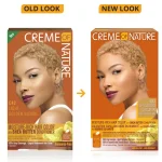 Creme of Nature Moisture-Rich Hair Color with Shea Butter Conditioner - C42 Light Golden Blonde | Permanent Hair Color Kit for Radiant Shine & Full Gray Coverage - Image 2