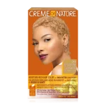 Creme of Nature Moisture-Rich Hair Color with Shea Butter Conditioner - C42 Light Golden Blonde | Permanent Hair Color Kit for Radiant Shine & Full Gray Coverage