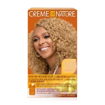 Creme of Nature Moisture-Rich Hair Color with Shea Butter Conditioner - C43 Lightest Blonde | Permanent Hair Color Kit for Radiant Shine & Full Gray Coverage